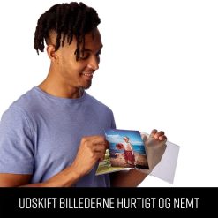 Nem udskiftning af billeder i SYB anti-stråling billedramme