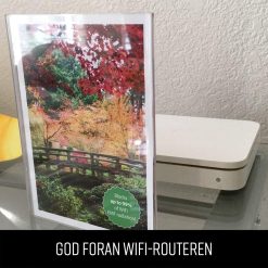 SYB Anti-stråling billedramme skærmer stråling fra Wifi-router