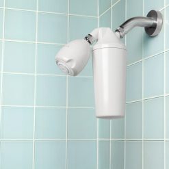 Aquasana bruservandfilter, mod kloraminer, med brusehoved (AQ-4100C) - monteret