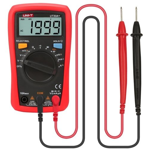 Digital multimeter med Auto-Range - UT33A+ (UNI-T)