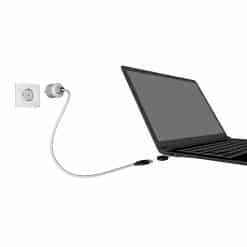 Tilslutning af jordingskabel til laptop