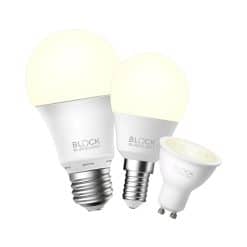 BioLight 3-i-1 fuldspektrum lyspærer med E27, E14 eller GU10 fatning