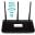 Lavstrålende Wi-Fi router Eco JRS 04AC set forfra