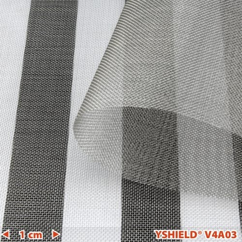 EMF-afskærmende trådnet i rustfri stål - Yshield V4A03-90 (HF+LF)