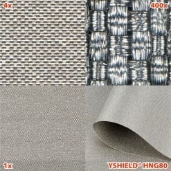 EMF-afskærmende Polyester net - Yshield HNG80-66 (HF+LF)