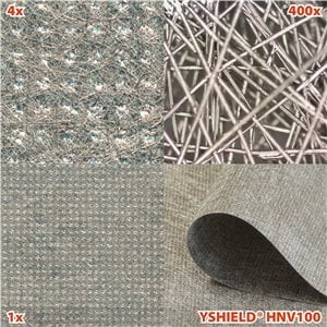 EMF-afskærmende Nylon fleece - Yshield HNV100 (b 90 cm) (HF+LF)