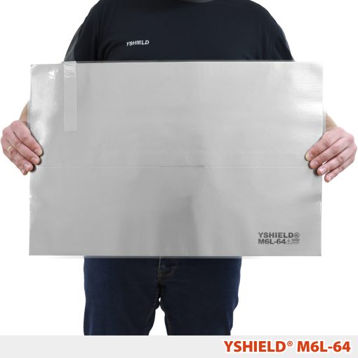 Yshield M6L magnetisk afskærmende plade 59 x 40 cm med jordingsflig