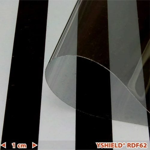 EMF-afskærmende vinduesfolie - Yshield RDF62-152 (HF)