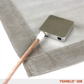 Yshield GM - Magnetiske plader til jording af stof, fleece, mm - monteret på stof