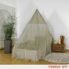 Baldakin SILVER-TULLE til enkeltseng-pyramide (HF+LF)