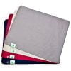 Earthing mini-tæpper i rød, blå, grå og lysegrå. Illustrerer kategorien: Earthing måtter og minitæpper