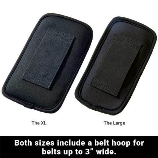 Bagside med bælteholder på SYB Anti-stråling mobilpung